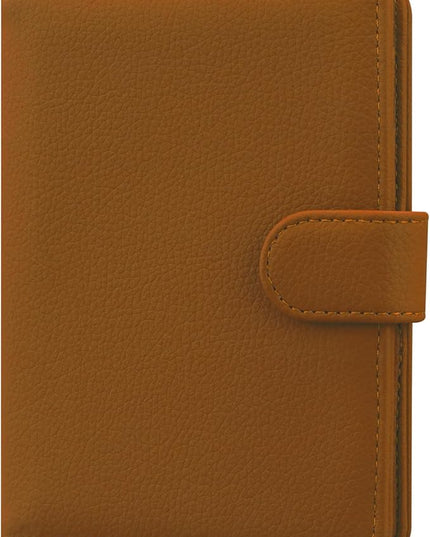 HOTCOOL Passport Holder Travel Essentials Airplane & Cruise Essentials Ship Leather Wallet Cover Case RFID Blocking Women & Men Vacation Travel Accessories Gifts Deals, Litchi - Brown