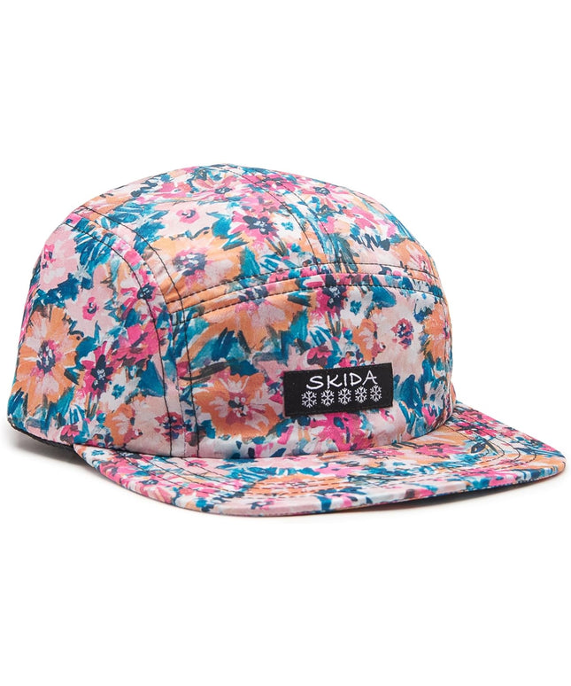Skida 5 Panel Cap Outdoor UPF Sun Protection Wide Brim Camp Hat Running, Hiking, Golf, Pickleball, Beach Outings