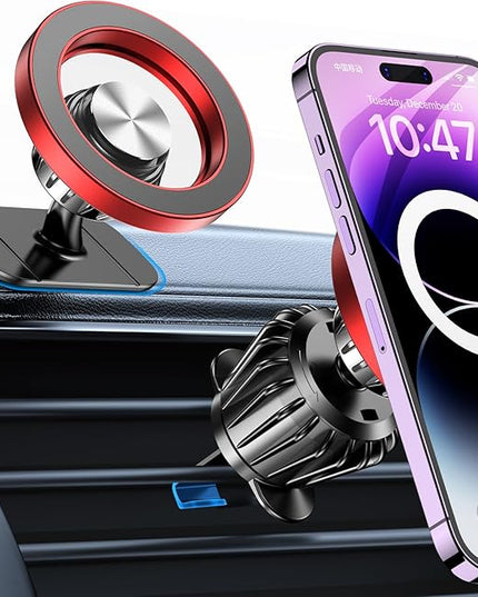 Kaistyle for Magsafe Car Mount【20 Strong Magnets】Magnetic Phone Holder for Car Phone Holder Mount Dash Mounted Holders Cell Phone Holders for Your Car Accessories for Women Men for iPhone 17 16 15 14