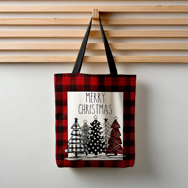Horaldaily Canvas Tote Bag,Reusable Shoulder Tote Bag for Women Lady Casual Vacation, Shopping, Work, Gym