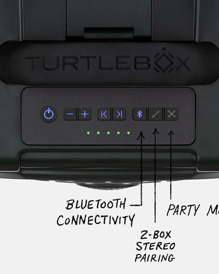 Turtlebox Original Gen 3: Portable Outdoor Bluetooth Speaker – Ultra-Loud (120dB), Waterproof (IP67), Rugged, Impact-Resistant, 3-Day Battery | Party Mode: Unlimited Pairing Stereo, Green/Yellow