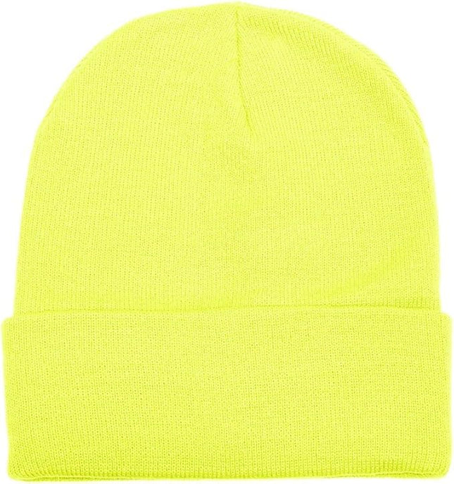 Gelante Unisex Beanie Cap Knitted Warm Solid Color