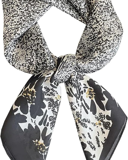 Neck Scarf For Womens Silky Head Scarves Hair Bandanas Square Scarf Fashion Accessories lightweight