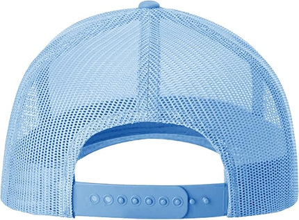 TZ Promise Men Women Plain Cotton Trucker Cap with Breathable Mesh Back, Snapback Baseball Hats