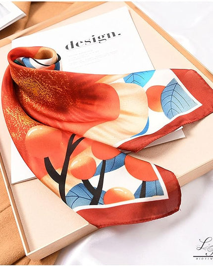 Satin Bandanas Head Scarf For Women Hair Scarves Accessories Lightweight Fashion Wrap Neck Silk Sleeping Headscarf
