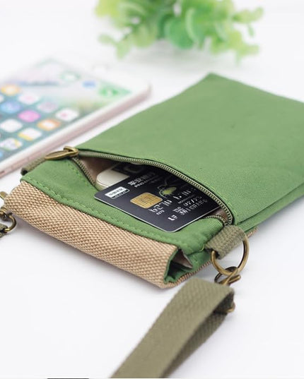 katloo Small Crossbody Cellphone Purse Bag With Shoulder Strap, Travel Pouch Women Passport Phone Holder Wristlet Wallet
