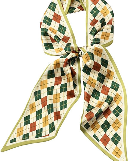 Purse Scarf For Handbags Head Scarves For Women's Hair Bags Scarfs Long Skinny Scarves Fashion Silky
