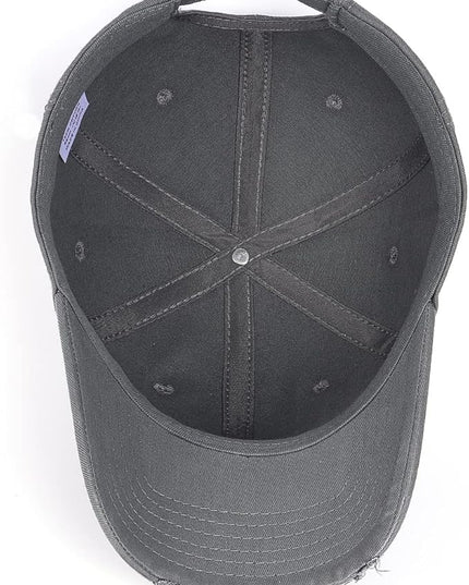 Zylioo XL XXL Oversize Baseball Cap, 100% Cotton Adjustable Dad Hat for Big Heads 23.5"-25.5", Soft Crown Large Size Cap