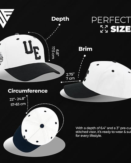 Urban Effort Vintage Trucker hat - for Men Women Baseball Hat - Trendy Sports Snapback Closure for Your Style & Outdoors
