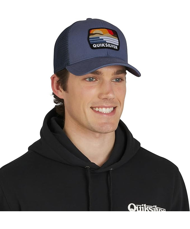 Quiksilver Men's Premium Cotton Adjustable Snap Back Logo Baseball Cap