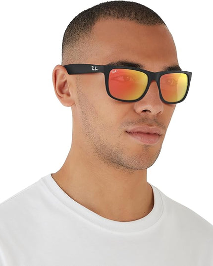 Ray-Ban RB4165 Justin Rectangular Sunglasses