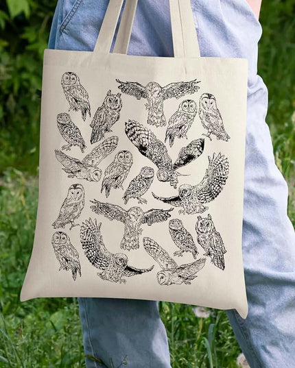 AUSVKAI Canvas Tote Bag Aesthetic for Women, Cute Reusable Cloth Cotton Bags for Shopping Beach Grocery