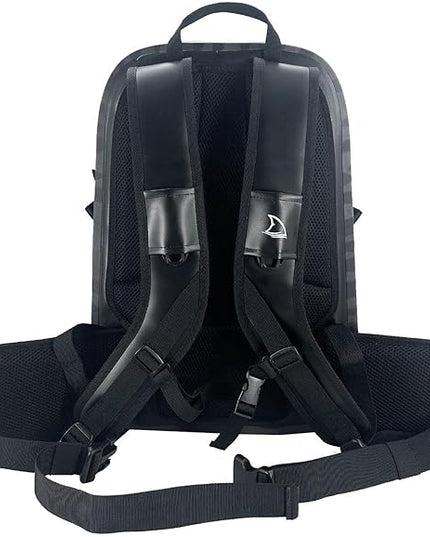 Eco-Friendly Dry Backpack Dry Bag with removable waist strap. Comfortable, extremely durable, and 30L size.