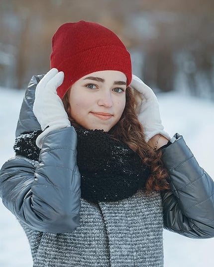 LYDTICK 30 Pack Winter Beanie Hats & Gloves Bulk for Men Women, Wholesale Cold Weather Warm Cozy Gift