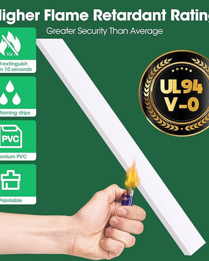 Cord Hider Kit, 58in Cord Covers for Wires on Wall, Paintable Wire Covers for Cords, Self-Adhesive Cable Hider Cord Organizer, Wire Hiders for TV on Wall, 4X L14.5in X W0.96in x H0.57in