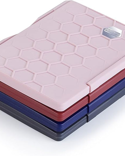 Water Resistant Passport Case, Thin and Strong Cover for Travel and Daily Protection for Women (Pink)