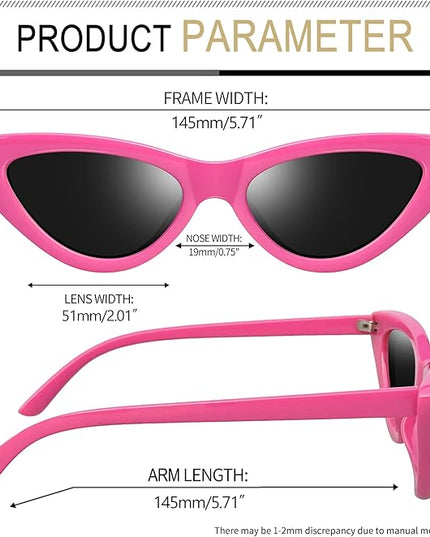 Joopin Polarized Cat Eye Sunglasses for Women Vintage Cateye Sun Glasses UV400 Protection