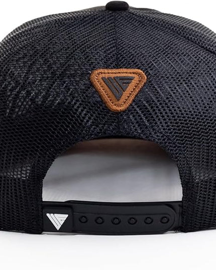Urban Effort Mesh Back Cap - for Men and Women Baseball Hat 5-Panel Trucker Hat - Great Snapback Closure for Hunting & Hiking