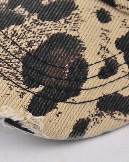 Classic Vintage Distressed Baseball Cap, Washed Cotton, Adjustable Fit