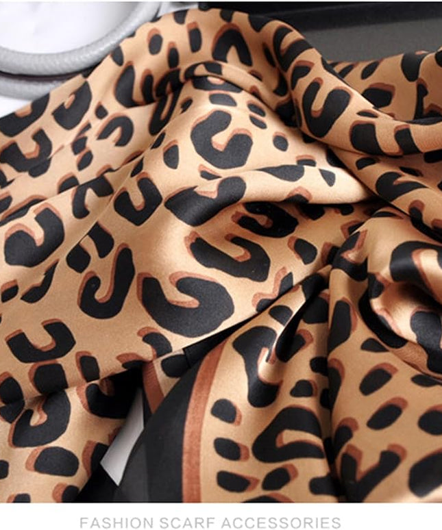 Satin Bandanas Head Scarf For Women Hair Scarves Accessories Lightweight Fashion Wrap Neck Silk Sleeping Headscarf
