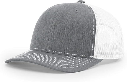 Richardson 112 Classic Six-Panel Adjustable Snapback Trucker Cap | Bulk Packs Available
