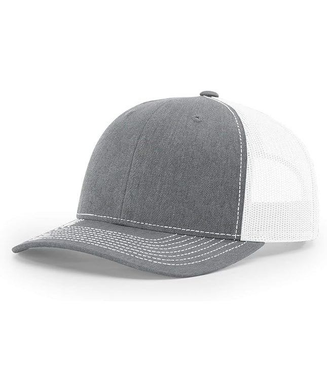 Richardson 112 Classic Six-Panel Adjustable Snapback Trucker Cap | Bulk Packs Available