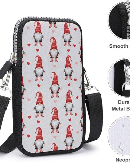 Small Crossbody Bags for Men, Cool Lightweight Sling Phone Pouch, Slim Cell Phone Purses