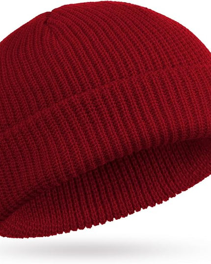 SATINIOR Trawler Beanie Watch Hat Roll-up Edge Skullcap Fisherman Beanie for Women Men