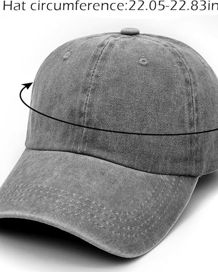 YeeHeen Ponytail Baseball Cap for Women High Messy Bun Caps Washed Cotton Hats