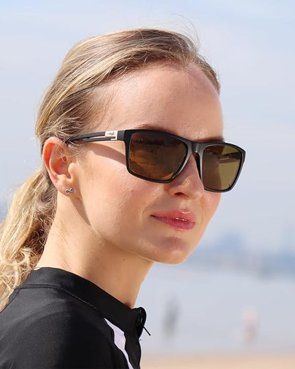 INFI Fishing Polarized Sunglasses for Men Driving Running Golf Sports Glasses Square UV Protection Designer Style Unisex