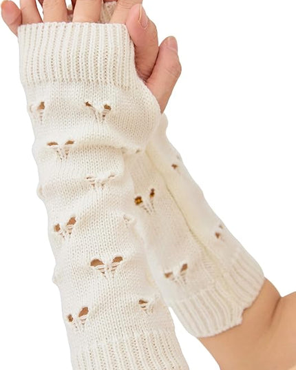 Arm Warmers Fairy Grunge Fingerless Punk Goth Emo Gloves Y2K Accessories Cottagecore