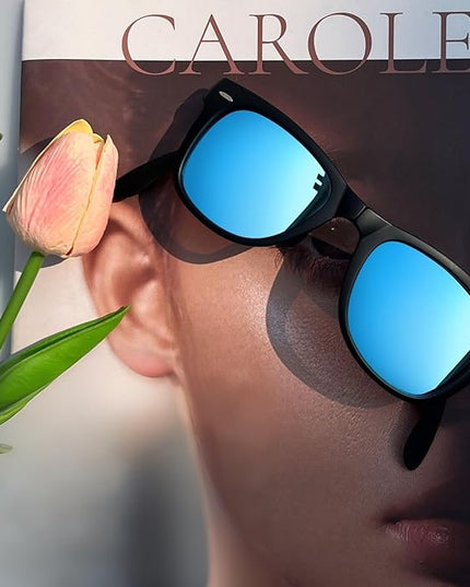 Joopin Square Sunglasses Polarized UV Protection Trendy Designer Sun Glasses Men Women