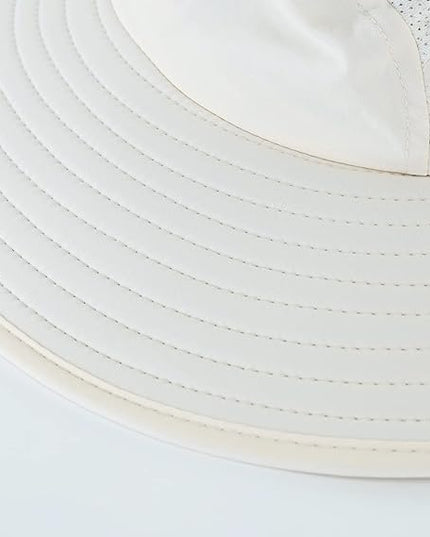Home Prefer UPF 50+ Mens Wide Brim Fishing Hat with Neck Flap Sun Hat for Men Women Sun Protection Cap