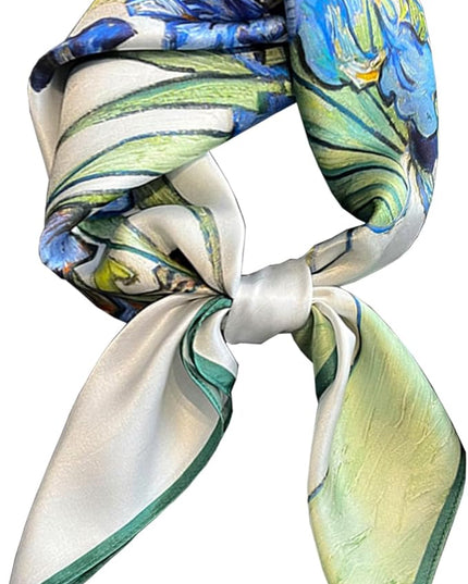 Satin Bandana Headscarf for Women Silky Hair Scarves for Fashion Lightweight