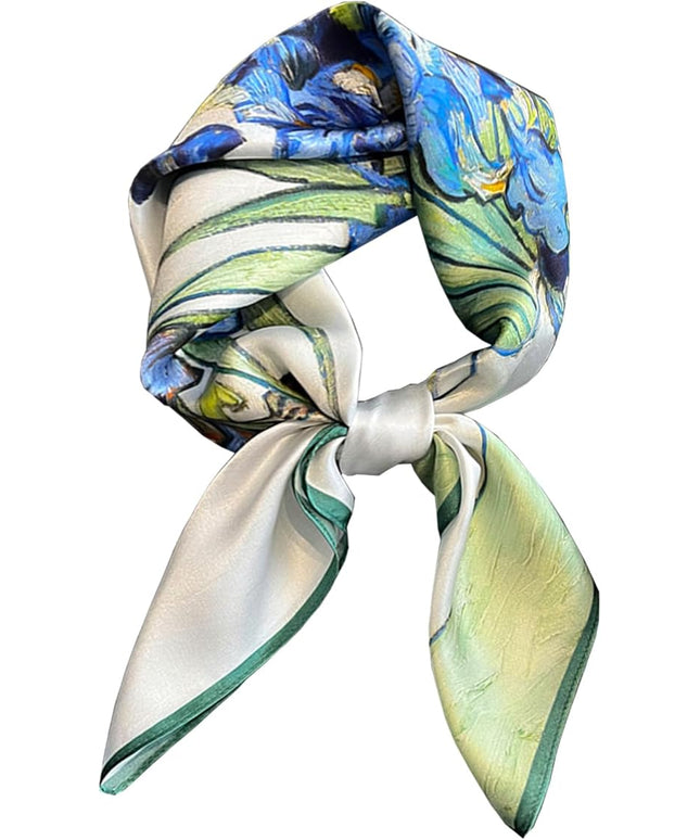 Satin Bandana Headscarf for Women Silky Hair Scarves for Fashion Lightweight