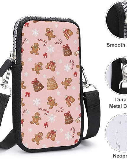 Small Crossbody Bags for Men, Cool Lightweight Sling Phone Pouch, Slim Cell Phone Purses