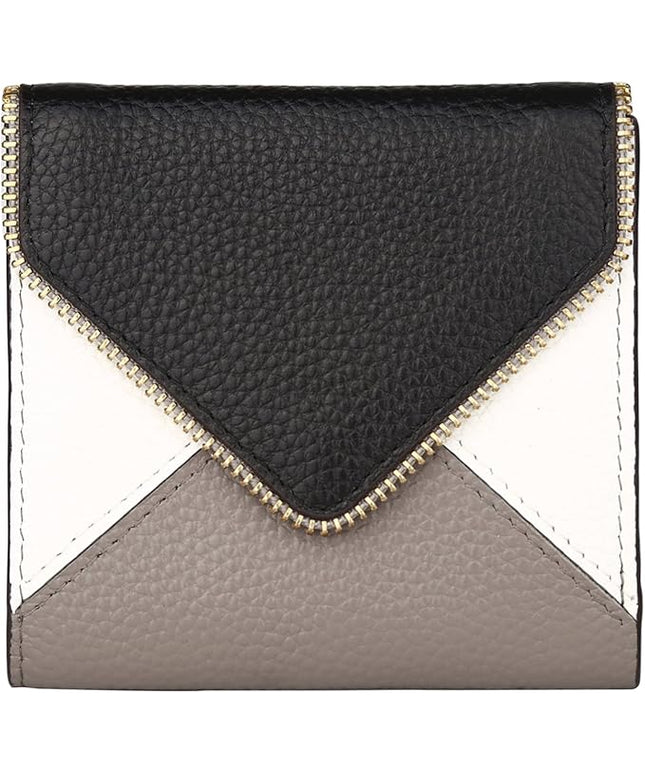Lavemi Ultra Thin Small Compact Leather Womens Girls Wallets RFID Blocking Credit Card Holder for Women