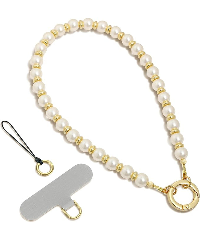 SURPHY Phone Charm, Phone Charms Strap with Tether Tab & Premium Metal Buckle, Cellphone Wrist Strap Chain