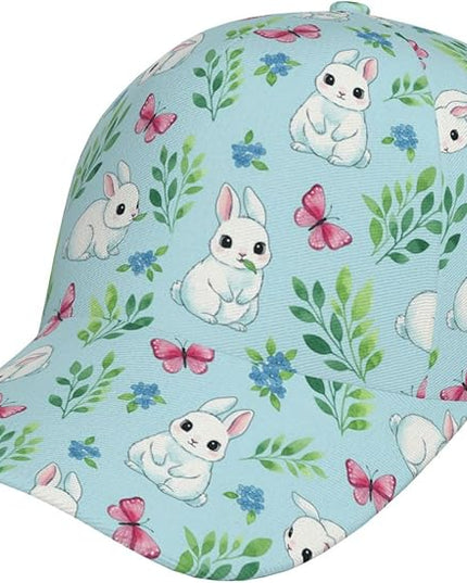 Easter Baseball Cap,Rabbit Eggs Baseball Hat,Fashion Snapback Hats Outdoor Trucker Hat for Women Men