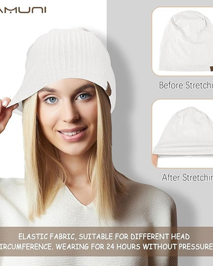 Slouchy Beanie for Men Women Soft Lightweight Running Beanie Hat Chemo Cap Skull Cap