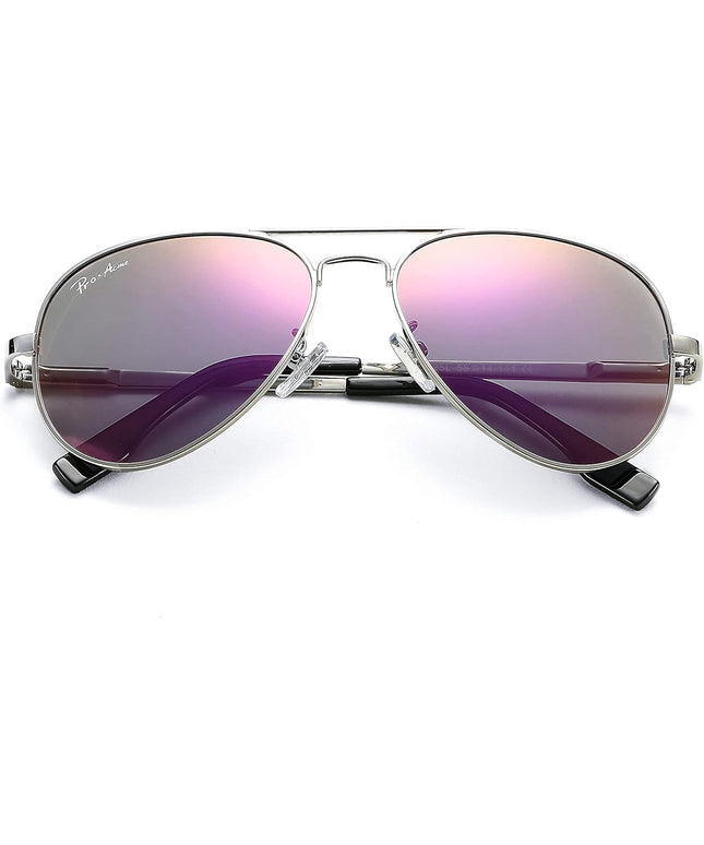 Pro Acme Classic Polarized Aviator Sunglasses 100% UV Protection, 52mm 58mm 63mm
