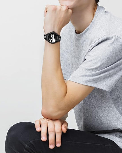 Lacoste Neocroc Men's Quartz Watch - Multicolor Statement Timepiece