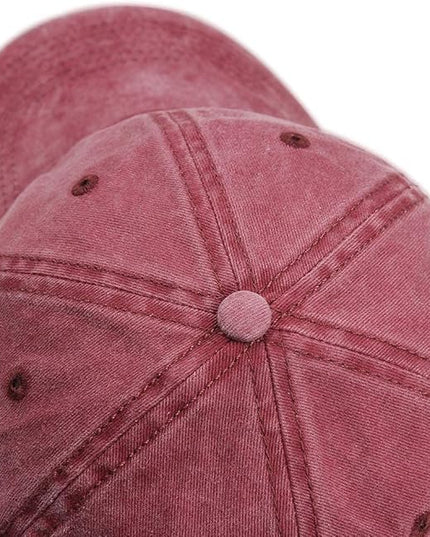 HH HOFNEN Men Women Washed Distressed Twill Cotton Baseball Cap Vintage Adjustable Dad Hat