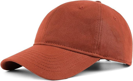 Zylioo XL XXL Oversize Baseball Cap, 100% Cotton Adjustable Dad Hat for Big Heads 23.5"-25.5", Soft Crown Large Size Cap