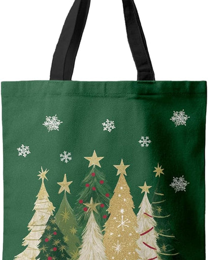 Horaldaily Canvas Tote Bag,Reusable Shoulder Tote Bag for Women Lady Casual Vacation, Shopping, Work, Gym