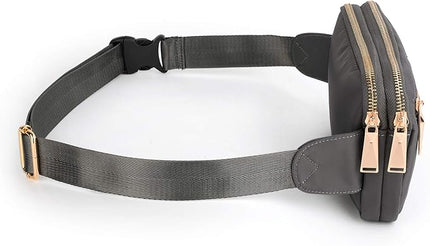 UTO Fanny Pack for Women Crossbody Trendy Fashion Belt Purse Chest Waist Hip Bumbag for Outdoor Shopping Travel Hiking