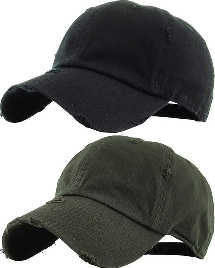 Funky Junque Distressed Baseball Cap