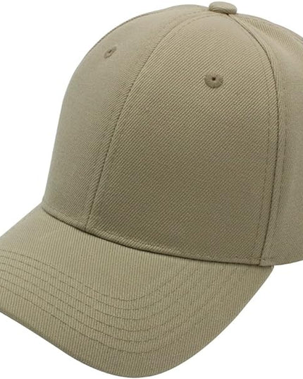 Top Level Baseball Cap Men Women - Classic Adjustable Plain Hat