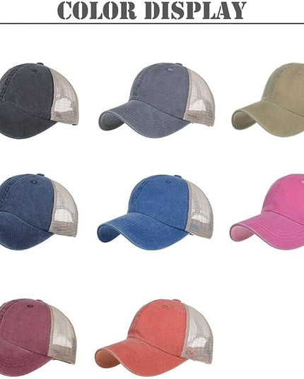 VOASTEK Running Hats for Men Baseball Cap Outdoor Essentials Runner Hat Jogging Cap Tennis Golf Workout Hats