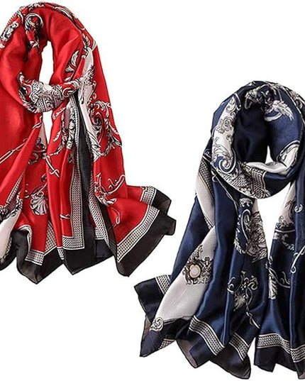 Silk Scarf Mulberry Silk Fashion Scarves Long Lightweight Shawl Wrap …